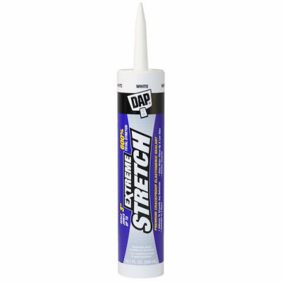 Dap, Dap 18715 10.1 Fl Oz White Extreme Stretch Crackproof Elastomeric Sealant