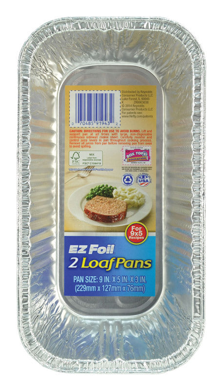 REYNOLDS CONSUMER PRODUCTS INC, EZ Foil 5 in. W X 9 in. L Silver (paquet de 12).