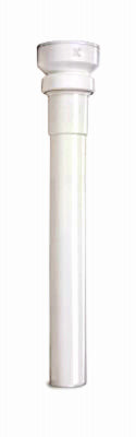 Keeney, Keeney Insta-Plumb 1.5 in. D X 12 in. L Tube de rallonge en plastique