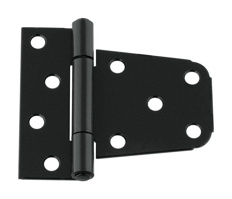 NATIONAL MFG SALES CO, National Hardware 3.5 in. L Black Steel Extra Heavy Gate Hinge 1 pk