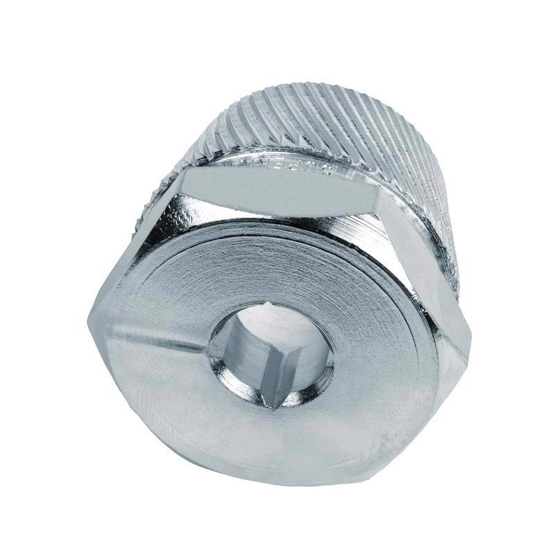 HANSON C H COMPANY, Superior Tool Steel Silver Tub Drain Extractor 1-1/2 L x 1/2 Ratchet in.